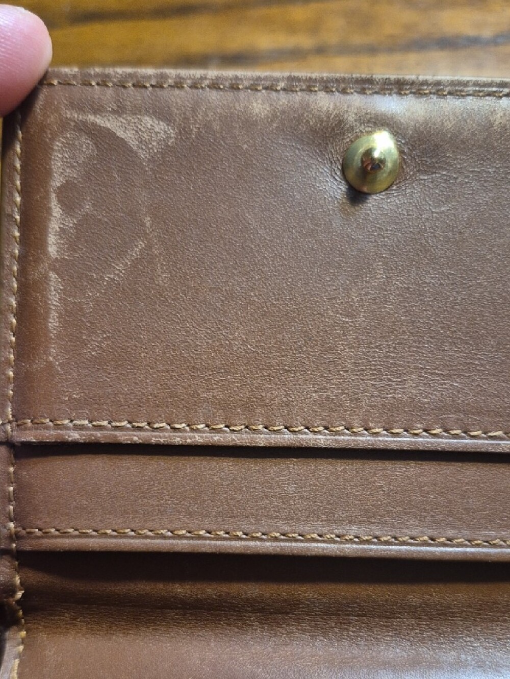 Louis Vuitton Vernis Elise Compact Wallet Bronze - Picture 7 of 14
